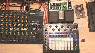 Video thumbnail for Boss BX-800 - Demo sound test (HYPNOTIC TECHNO) by KUSH