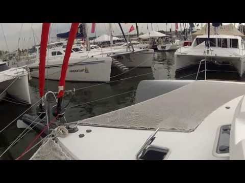 Neel 45 Trimaran Toured by ABK Video at the Annapolis 2012 October US Boat Show