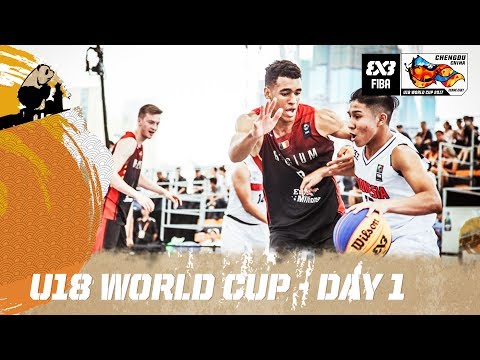 FIBA 3x3 U18 World Cup 2017 - Day 1 - Re-Live - Chengdu, China | 3x3 Basketball