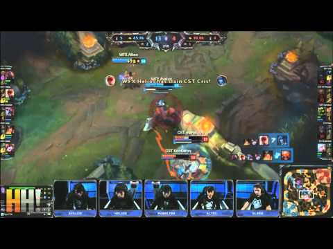 Sounds of The Game - WFX vs CST - NA LCS Spring 2015 W9D2