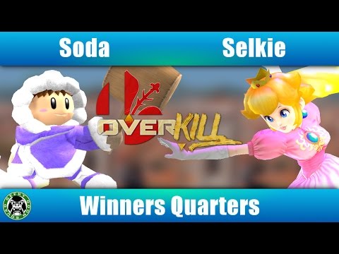 Overkill 2 - Soda (IC) Vs. Selkie (Peach) - Winners Quarters - Melee