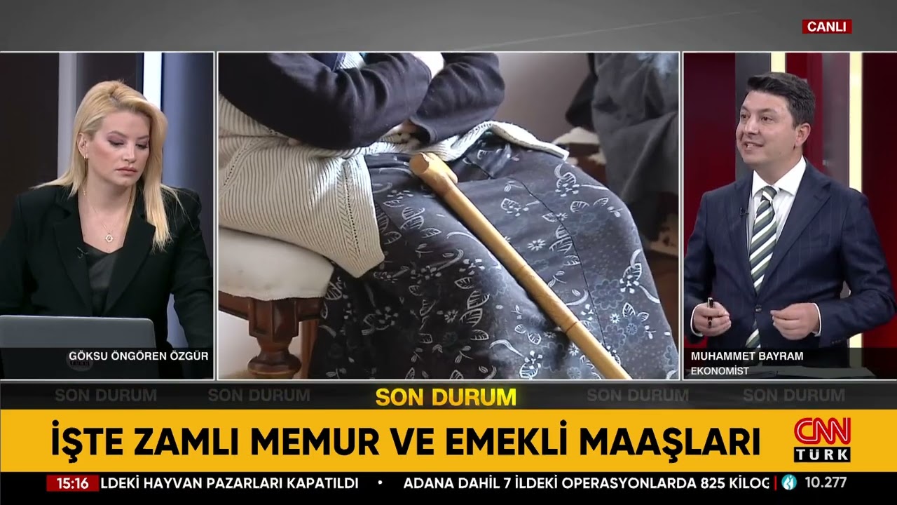 İşte Zamlı Memur Ve Emekli Maaşları