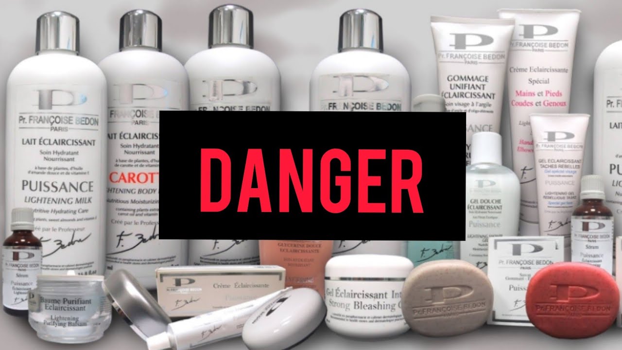 Attention aux produits PR Françoise Bedon❌☠️⚠️‼️ #depigmentation #djanssang