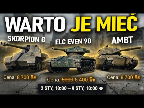 TE TRZY CZOŁGI PREMIUM CHCIAŁBYM MIEĆ W SWOIM GARAŻU!