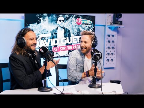 David Guetta et Bob Sinclar téléphonent à Martin Solveig sur Fun Radio