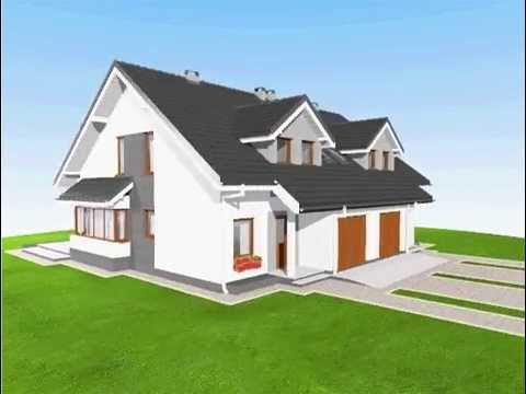 Dom w klematisach 7 (B) - animacja