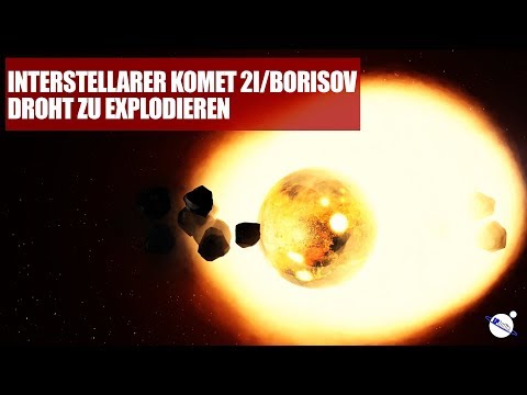 Interstellar comet 2I/Borisov threatens to explode