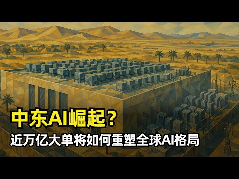 Thumbnail for 【人工智能】中东AI要崛起了么？| 两份千亿大单将如何重塑全球AI格局 | 阿联酋 | 沙特阿拉伯 | 美国AI芯片管制法案 | 遏制中国 | 能源补充 | 资本换技术 | 能否实行存疑