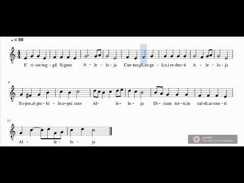 E' risorto oggi il Signor