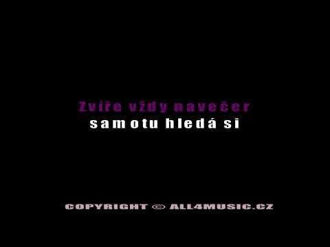 KJ0663 ALICE HÁLOVÁ-Bratříčku můj (Karaoke verze)