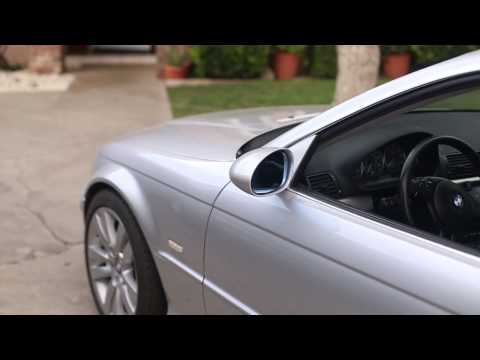 BMW E46 M3 mirror vs. Non-M mirror