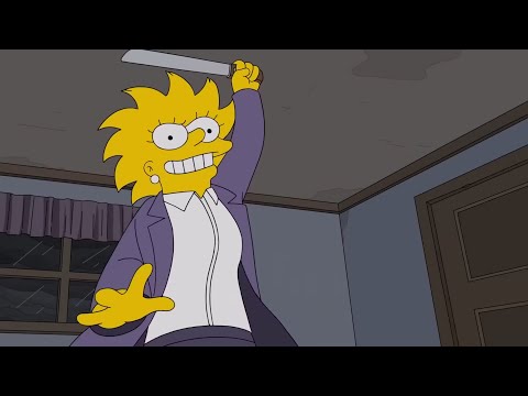 Lisa goes Psycho after Sideshow Bob Kills Bart 🔪 