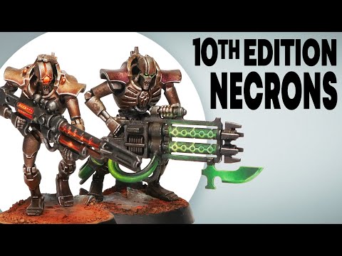Paint AMAZING 10th Edition Necrons with these SIMPLE tips!