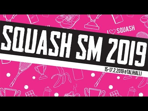Squashin SM-kilpailut 2. pvä