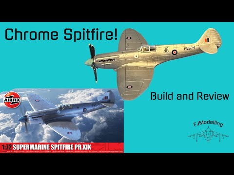 Silver Spitfire! | 1/72 Scale Airfix Spitfire PR.XIX Build and review 