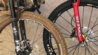 Lyrik Ultimate vs Fox 36 Performance Elite Grip2