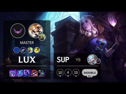 Lux Support vs Janna - EUW Master Patch 12.4
