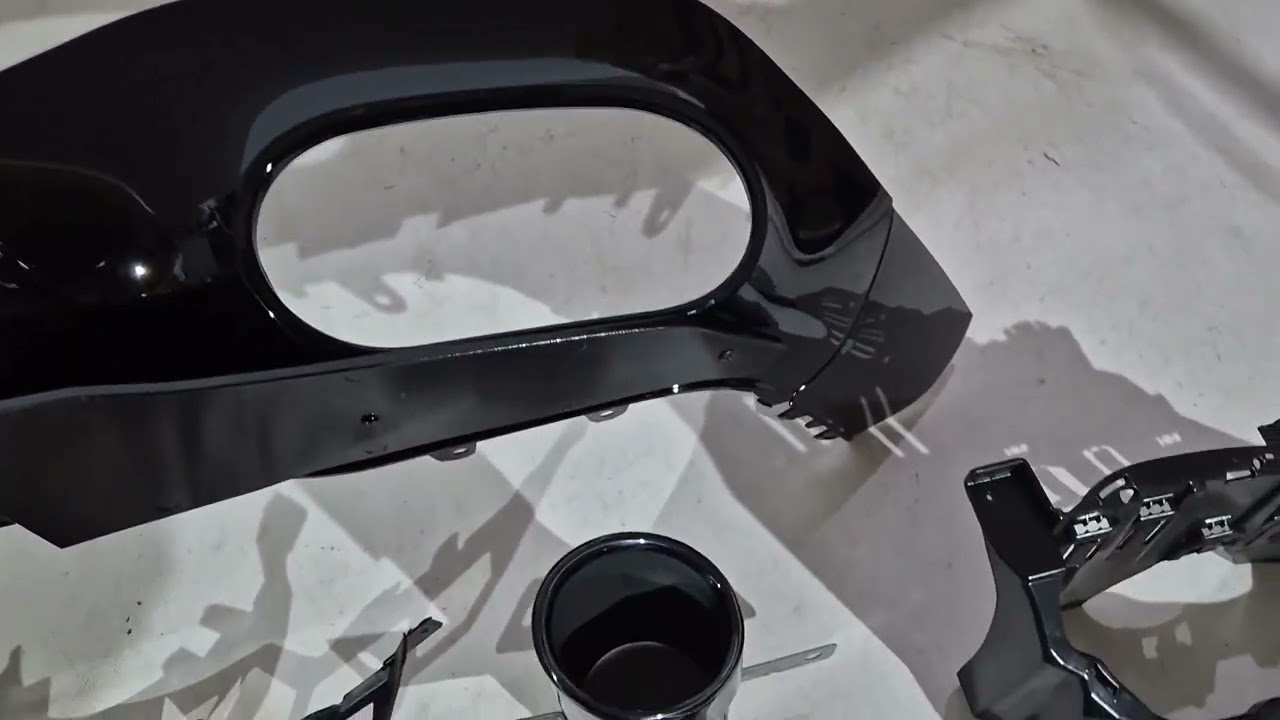 Mercedes A-сlass W177 2018- гг. Задний диффузор с насадками на выхлоп (Дизайн A35 HB) Video 1