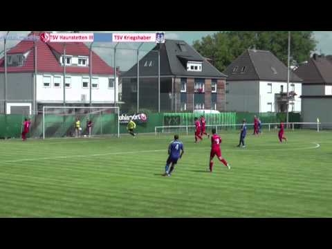 TSV Haunstetten III vs  TSV Kriegshaber 1. Halbzeit Spielausschnitte