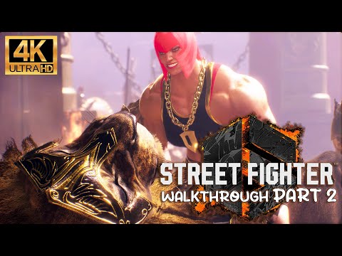 Street Fighter 6  Walkthrough Part 2 - 4K 60 FPS