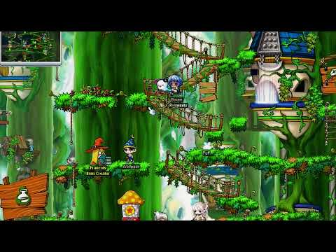 Maple Story Ellinia When the Morning Comes 1 Hour Background Music - Work, Meditation, and Study