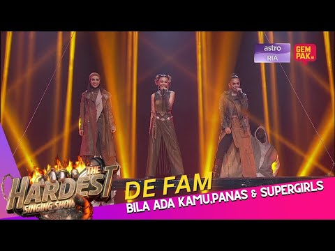 DEMAM ALAMAK BELUM HABIS, DE FAM DATANG LAGI | THE HARDEST SINGING SHOW