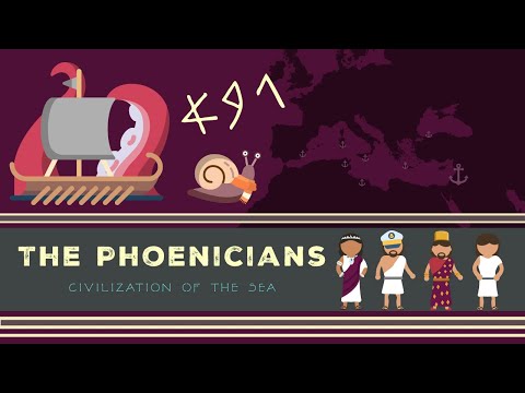 THE PHOENICIANS | Creators of the alphabet. History for kids.
