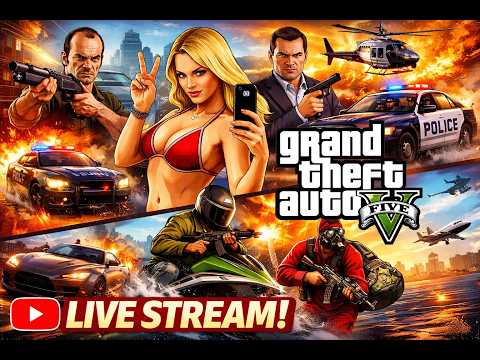 🔴LIVE - 🔴 GTA V LIVE Racing and Chill Stream with High Speed Cars in GTA V #gta5 #gtav #gaming