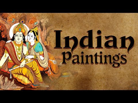 Indian Paintings Types - Cave Painting Miniature Painting Indian Paintings