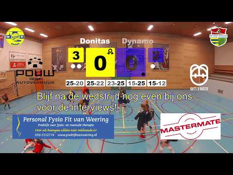 Nationale bekerwedstrijd dames tussenronde / Donitas DS1 - Dynamo DS1