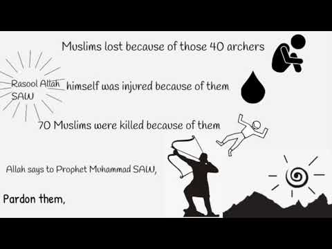 An imp Lesson From Battle Uhud