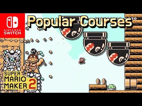Super Mario Maker 2: course world play #11 "Thwomp-It Chomp-It Demolition Co"