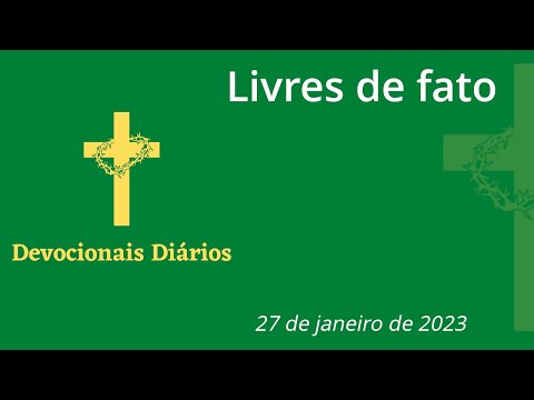 Devocional 27/01/2023 - Livres de fato
