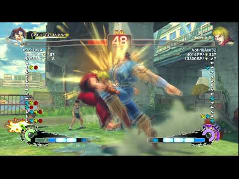 USFIV~ T.Hawk (toro1006t) vs. Ken (VotingAxe32) HD