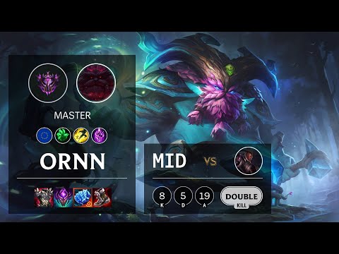 Ornn Mid vs Lucian - EUW Master Patch 11.13