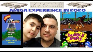 Commodore AMIGA experience in 2020 for a 9 year old boy