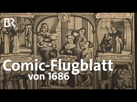 Wein, Weib und die Moral: HISTORISCHES FLUGBLATT | Kunst + Krempel | BR