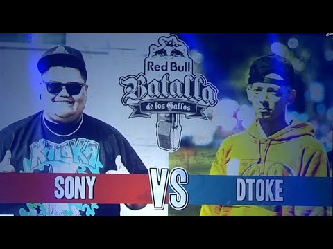 DTOKE vs SONY (octavos) 2014 REDBULL BATALLA DE GALLOS INTERNACIONAL