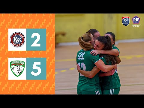 R1 FEMININE FUTSAL⚽️ FC KINGERSHEIM VS SR COLMAR FA : Tous les buts du match (2-5) 🎥🔥