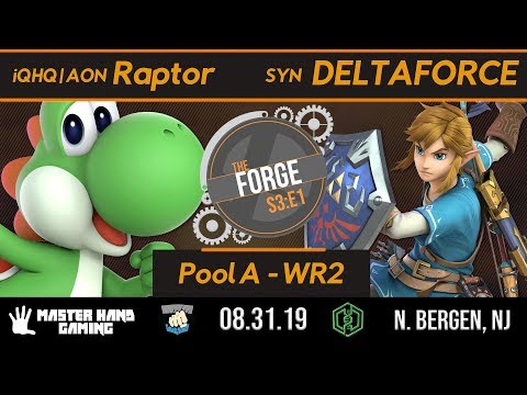 The Forge S3:E1 - iQHQ | AoN | Raptor (Yoshi) vs. SYN | DELTAFORCE (Link) - Pool A - WR2