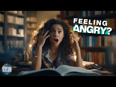 How to Deal with Anger with JUST 25 Bible Verses | Scripture Playlist