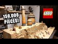Huge LEGO Star Wars Jabba's Palace with Interior! 150,000 Pieces