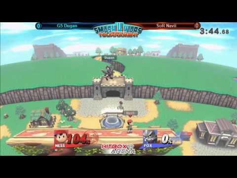 Smash 4 Wars 52 - G5 Dugan (Fox) vs SoR Navii (Ness) Winner's Bracket