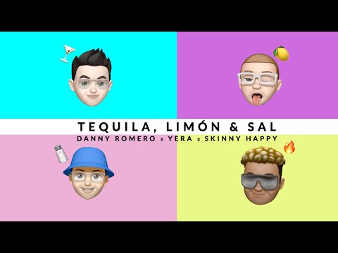 Video Tequila, Limón y Sal (Letra) de Danny Romero 