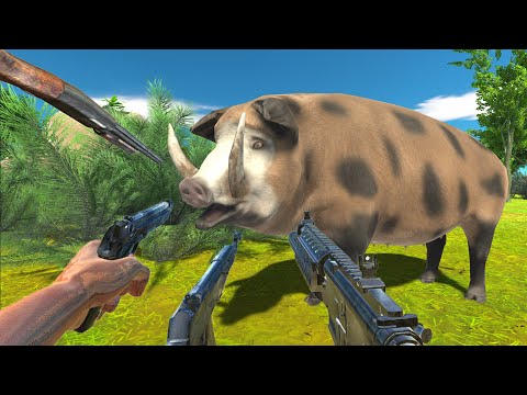 Hunting animals in the forest - Animal Revolt Battle Simulator