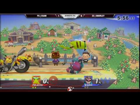VS Weekly 1/26/17 - Winners R4 - Esam (Pikachu) vs. Snorley (Wario) - Smash 4