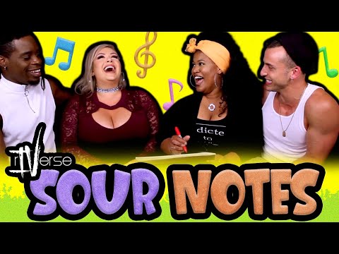 rIVerse plays Sour Notes - Kpop Pictionary Challenge with 🍬SOUR CANDY🍬