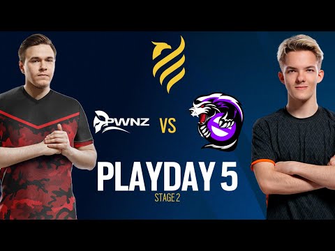 PWNZ VS OUTSIDERS // Rainbow Six European League 2022 - Stage 2 - Playday #5