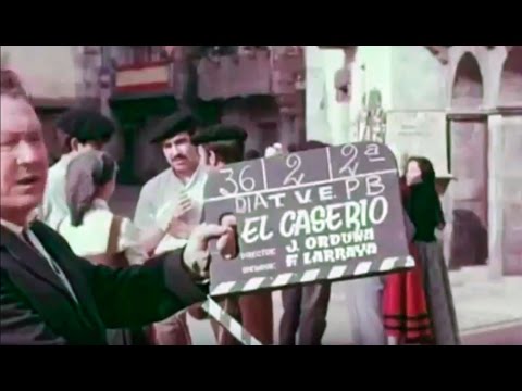 Rodaje película "El Caserío" por Juan de Orduña - Zarzuela de Jesús Guridi (1968)