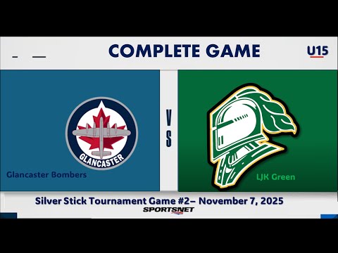 2025.11.07 LJK Green U15 vs Glancaster Bombers